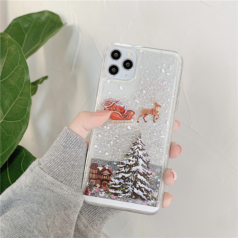 Fragance X - Etui na telefon Christmas Tree Liquid