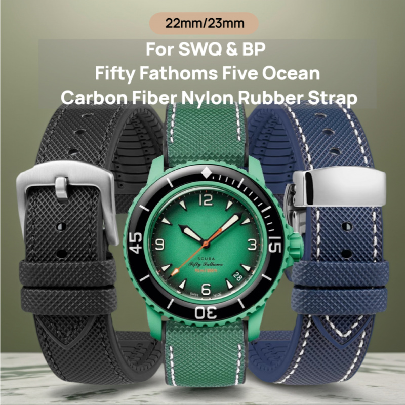 Fragance X - 22mm 23mm dla Swatch X Blancpain