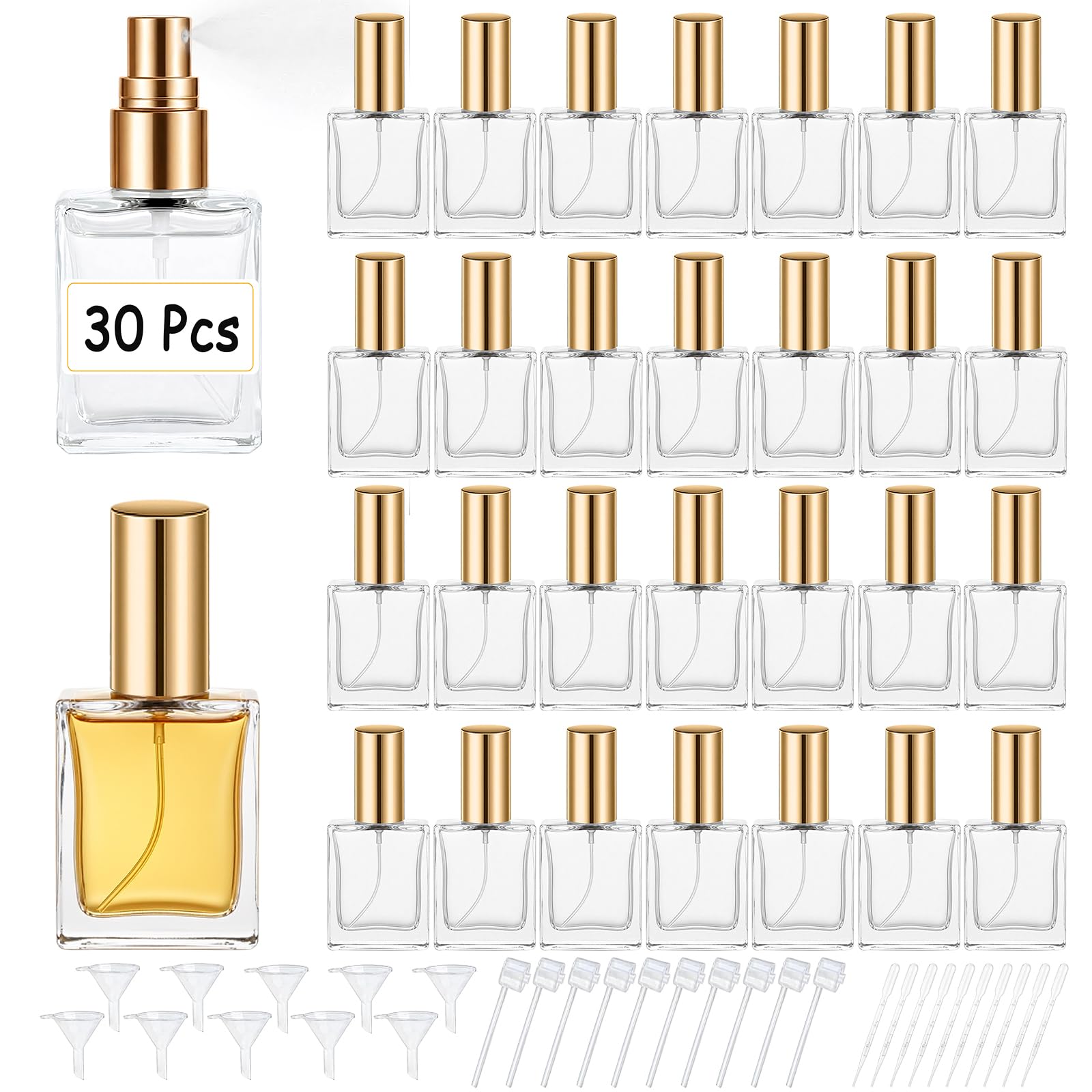 Perfume Imperium Fragrance World - Wysokiej jakości przezroczyste szklane butelki z