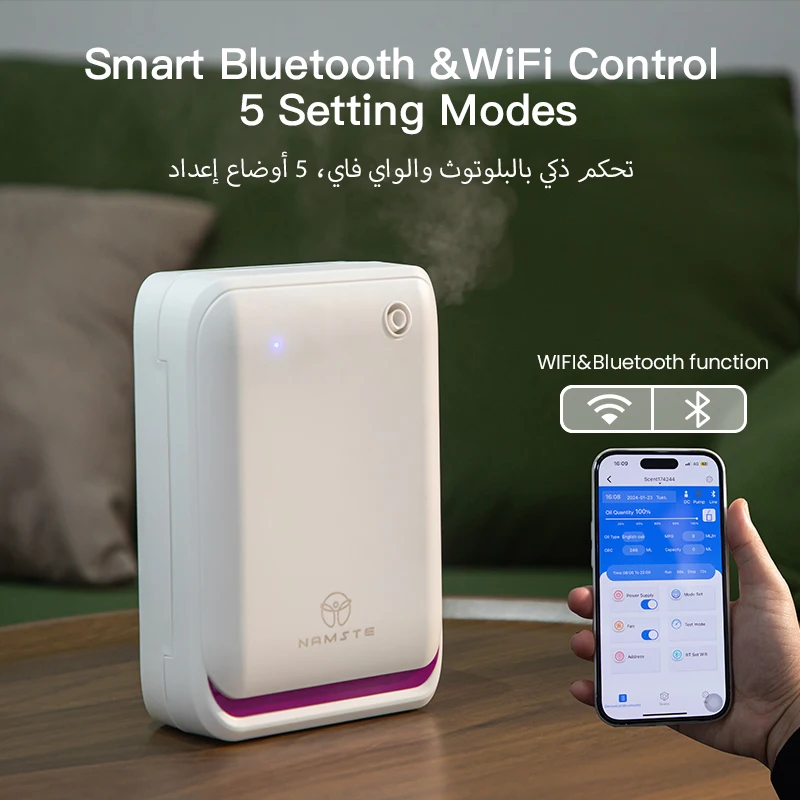 Dyfuzor zapachowy WIFI Bluetoo – Perfume Fragrance Diffuser recenzja i cena