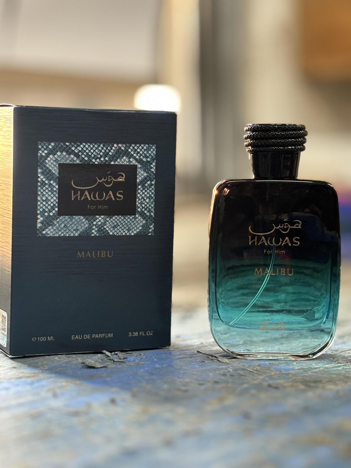 Rasasi Hawas Malibu For Him ED – Perfume Fragrance Mist recenzja i cena