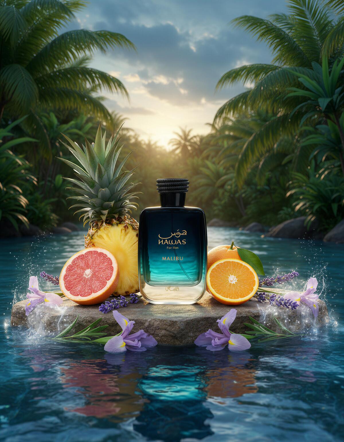Rasasi Hawas Malibu For Him ED – Perfume Fragrance Mist recenzja i cena
