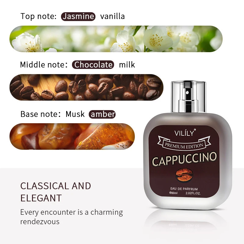 60ml Chocolate Cappuccino Eau  – Perfume Fragrance Mist recenzja i cena