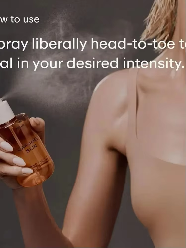 PHLUR Caramel Skin Body Mist,  – Perfume Fragrance Hair Spray recenzja i cena