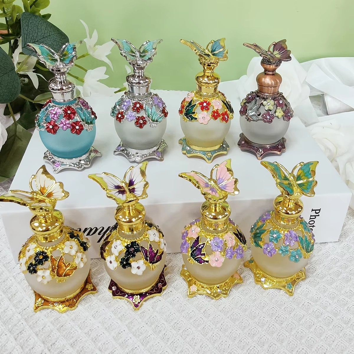 Butelka na perfumy z metalowym – Perfume Fragrance Attar recenzja i cena