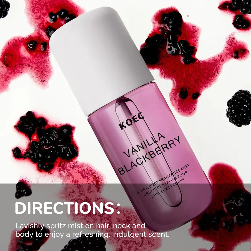 50ml KOEC Vanilla Blackberry F – Perfume Fragrance Mist recenzja i cena
